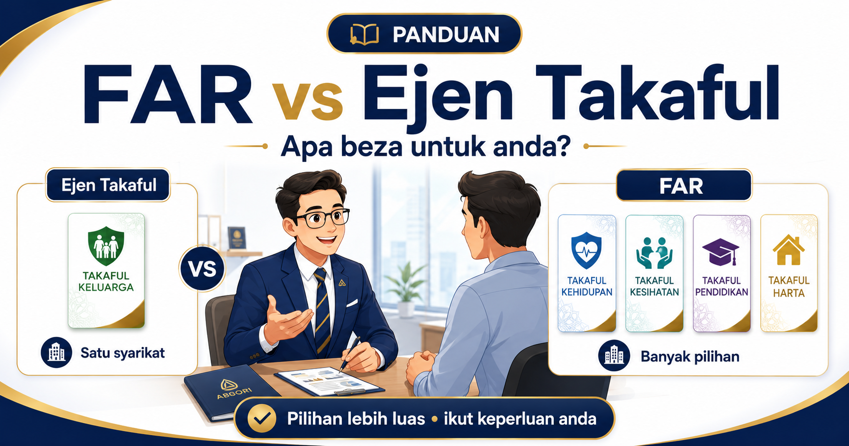 Apa Beza Financial Adviser (FAR) Dengan Ejen Takaful?